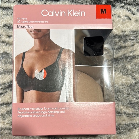 New in box! Bundle of 2 CK! Calvin Klein Bra and Hipster Set. Size M. - Picture 4 of 12